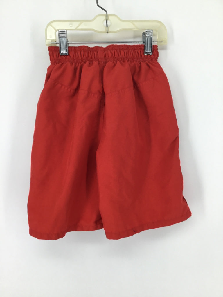 Speedo Child Size 5 Red Solid Swimwear - boys