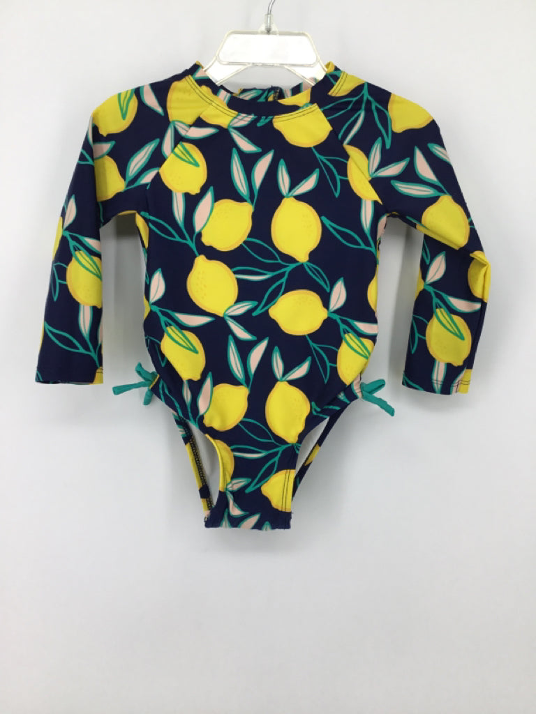 Cat & Jack Child Size 18 Months Navy Swimwear - girls