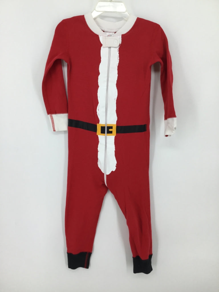 Hanna Andersson Child Size 3 Red Christmas Pajamas