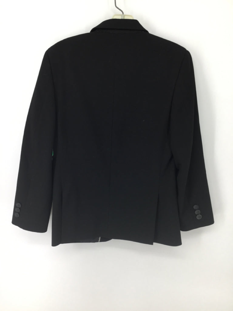 Andrew Marc Child Size 10 Black Solid Blazer - boys