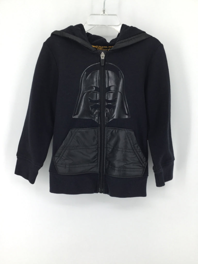 Star Wars Child Size 4 Black Character Hoodie - boys