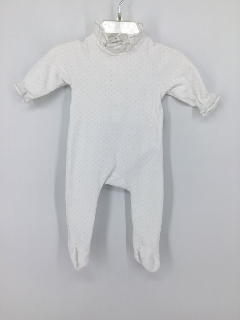 brandless Child Size 3-6 Months White Outfit - girls