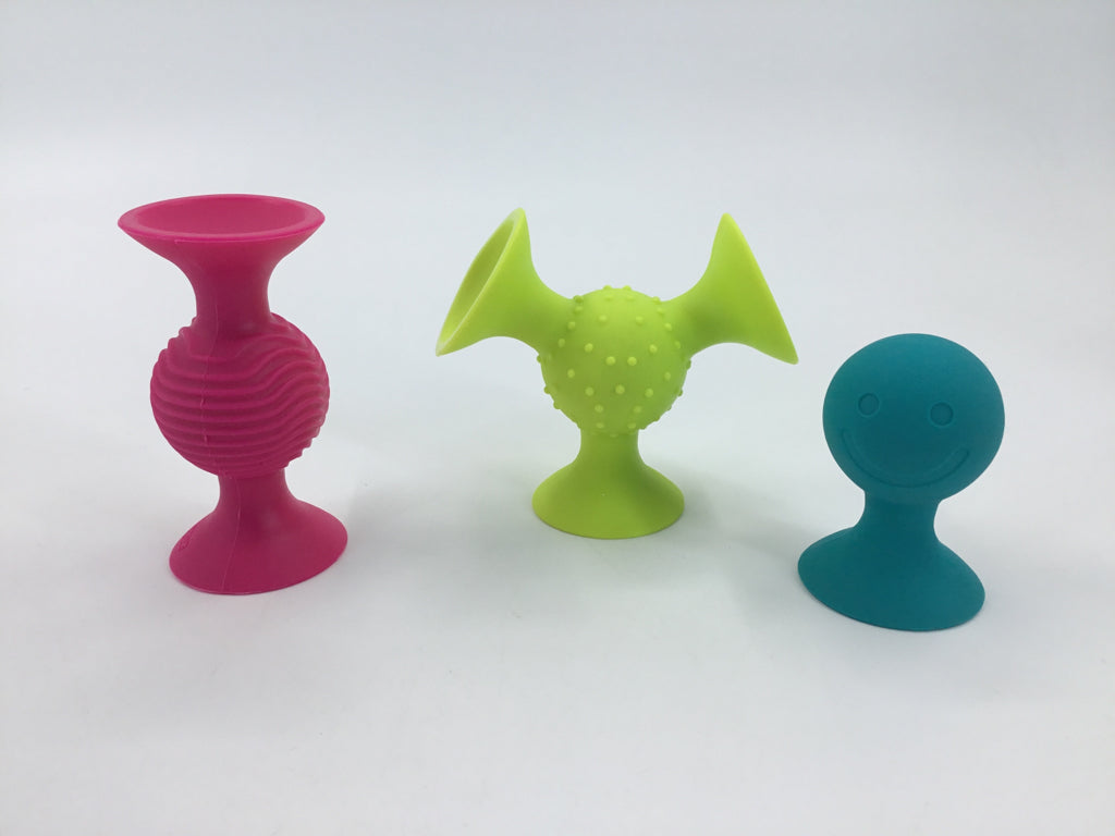 Fat Brain Toys Pip Squigz - 3 pcs