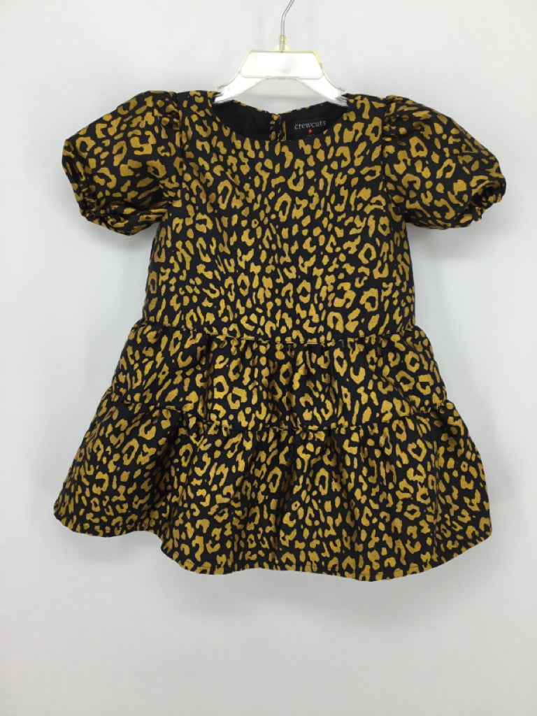 Crewcuts Child Size 3 Gold Dress - girls