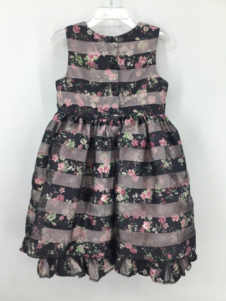 Pippa & Julie Child Size 5 Black Dress - girls