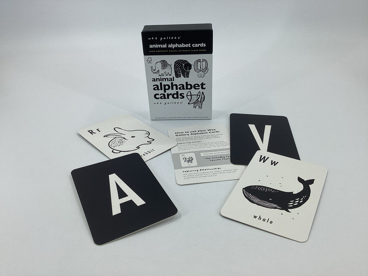 Wee Gallery Animal Alphabet Cards