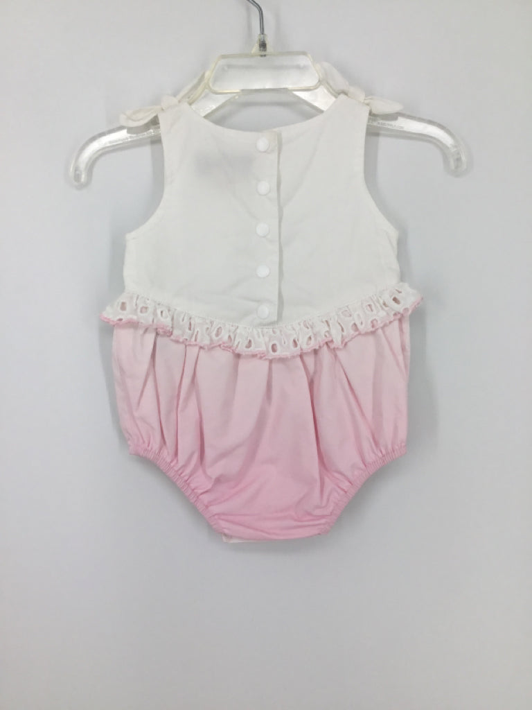 Andy & Evan Child Size 0-3 Months White Outfit - girls