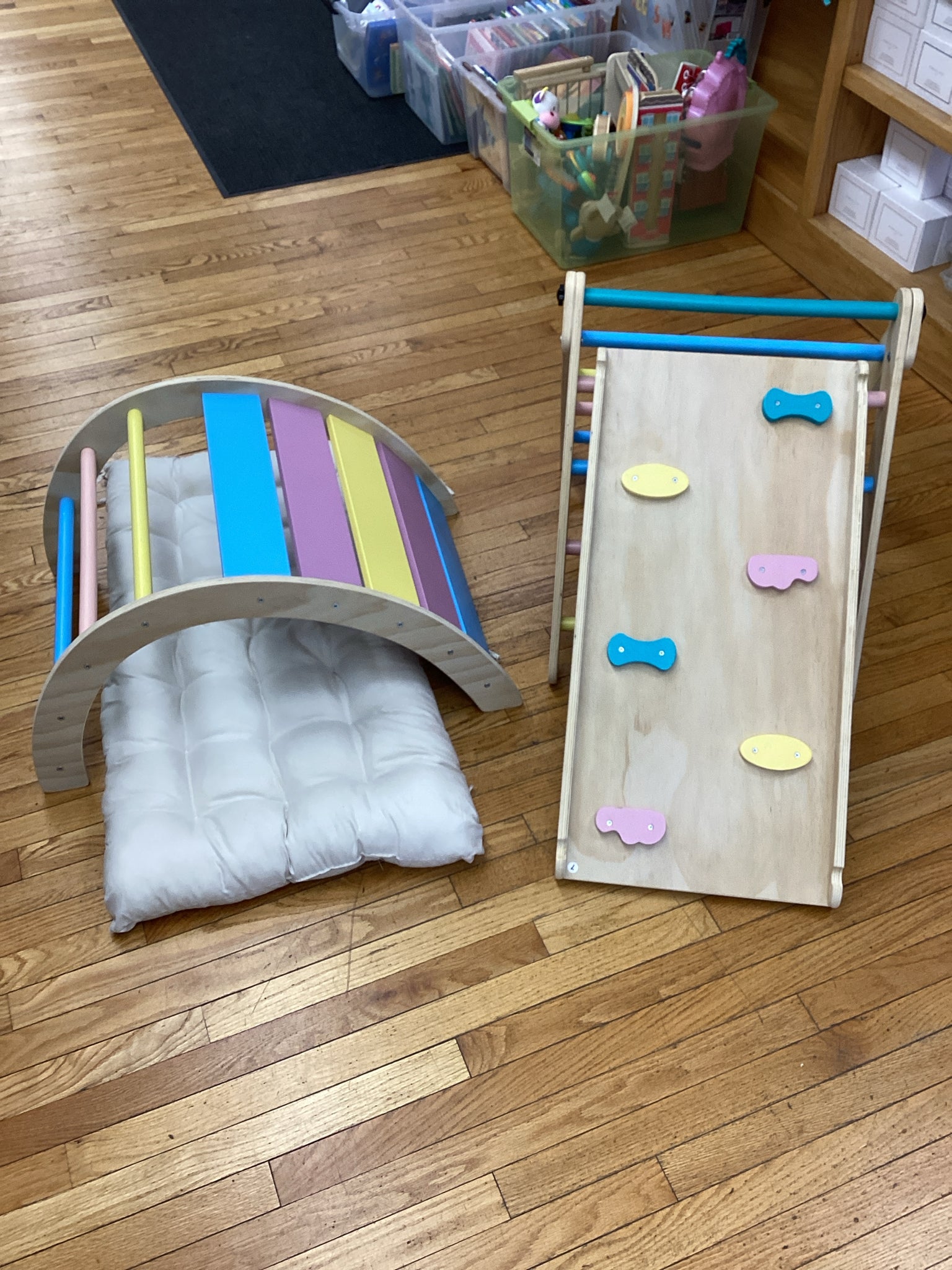 Climber, Bridge & Rocker Arch with pad Set