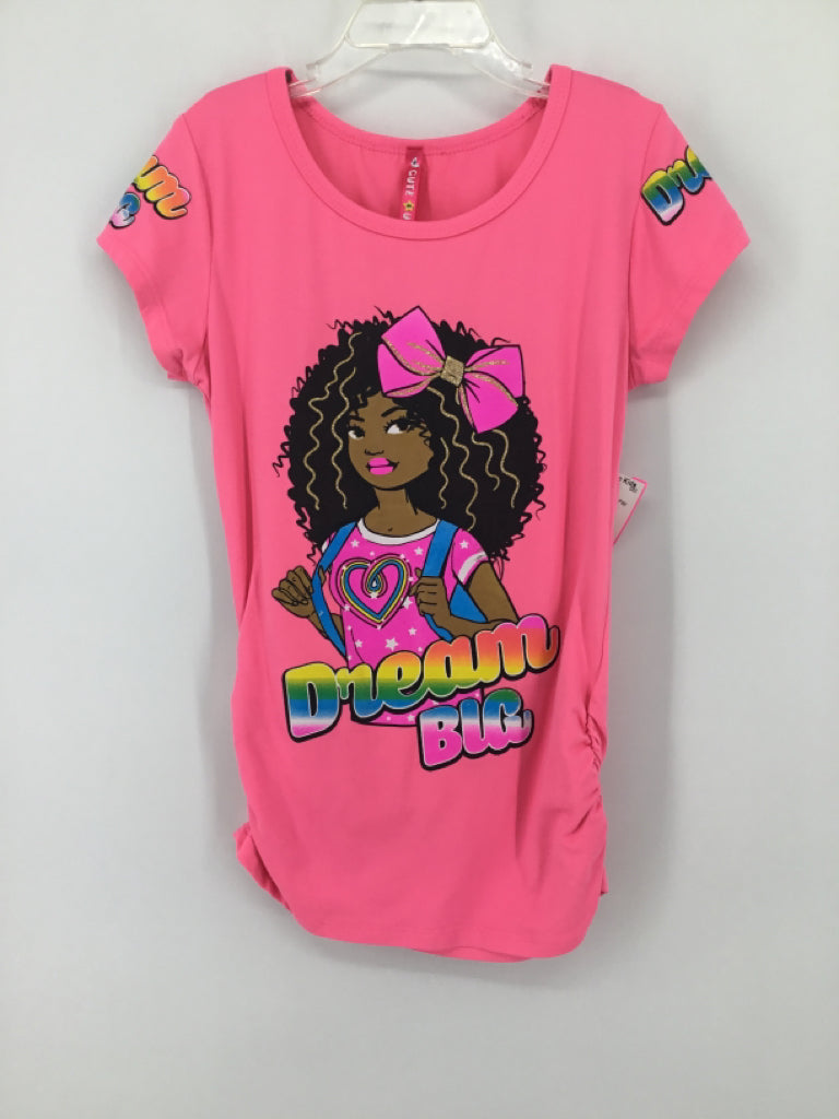 Cute 4 U Child Size 8 Pink T-shirt - girls