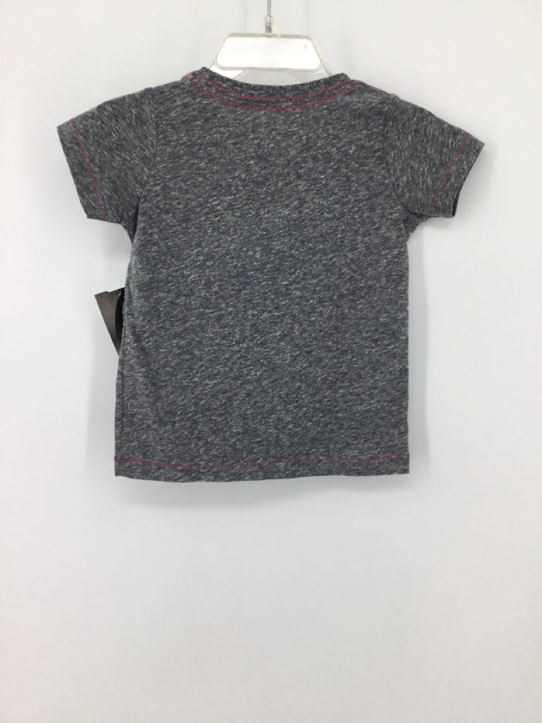 peek Child Size 6-12 Months Gray T-shirt - girls