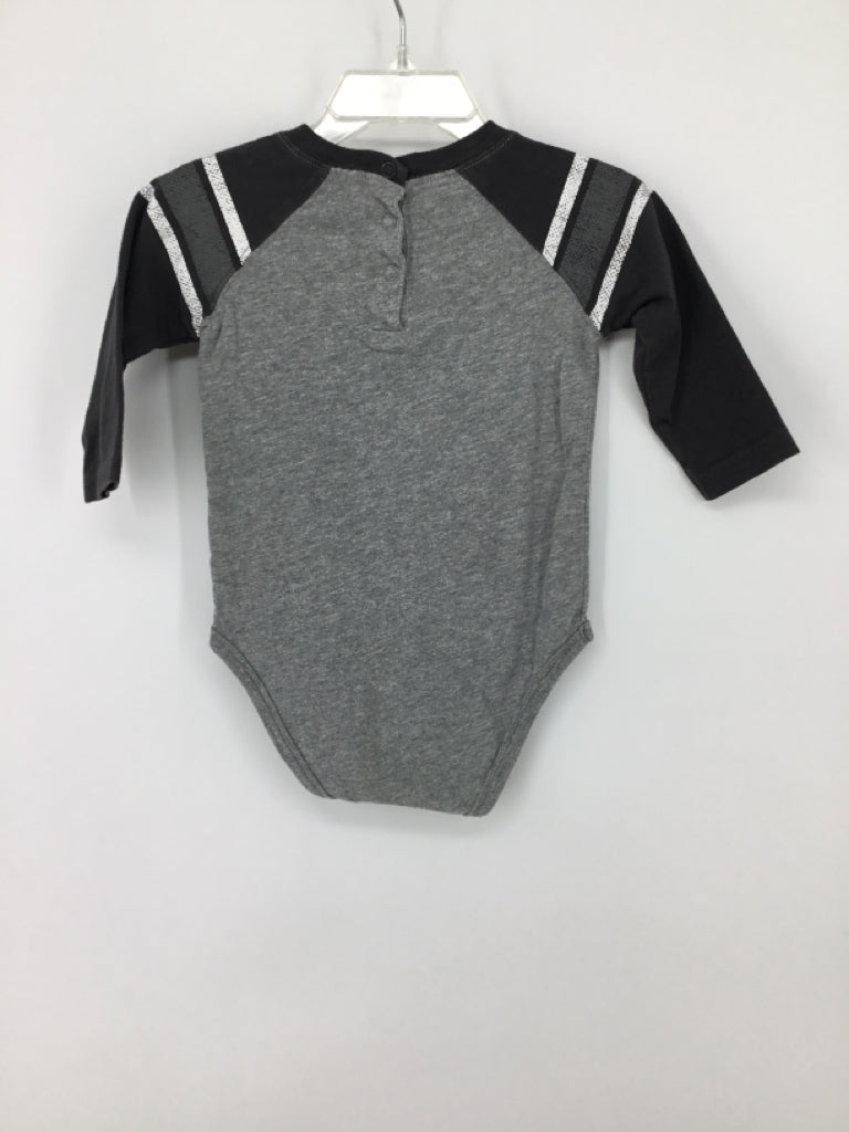 jumping beans Child Size 12 Months Gray Onesie