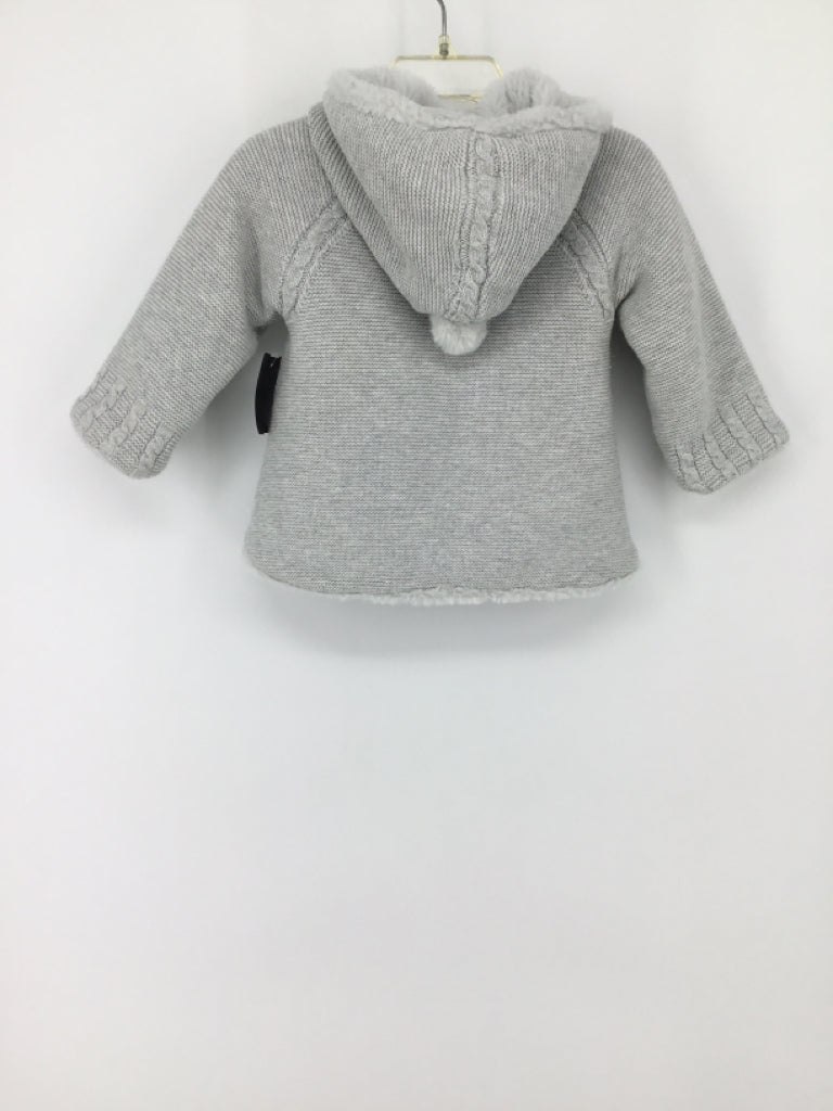 Mayoral Child Size 12 Months Gray Solid Sweater - boys