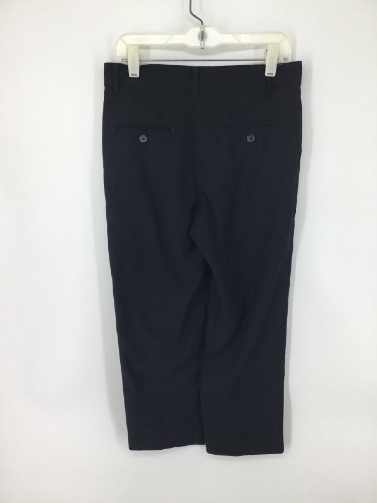 Izod Child Size 12 Black Solid Pants - boys