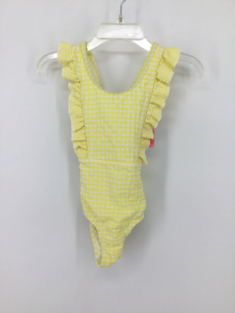 Cat & Jack Child Size 12 Months Yellow Swimwear - girls