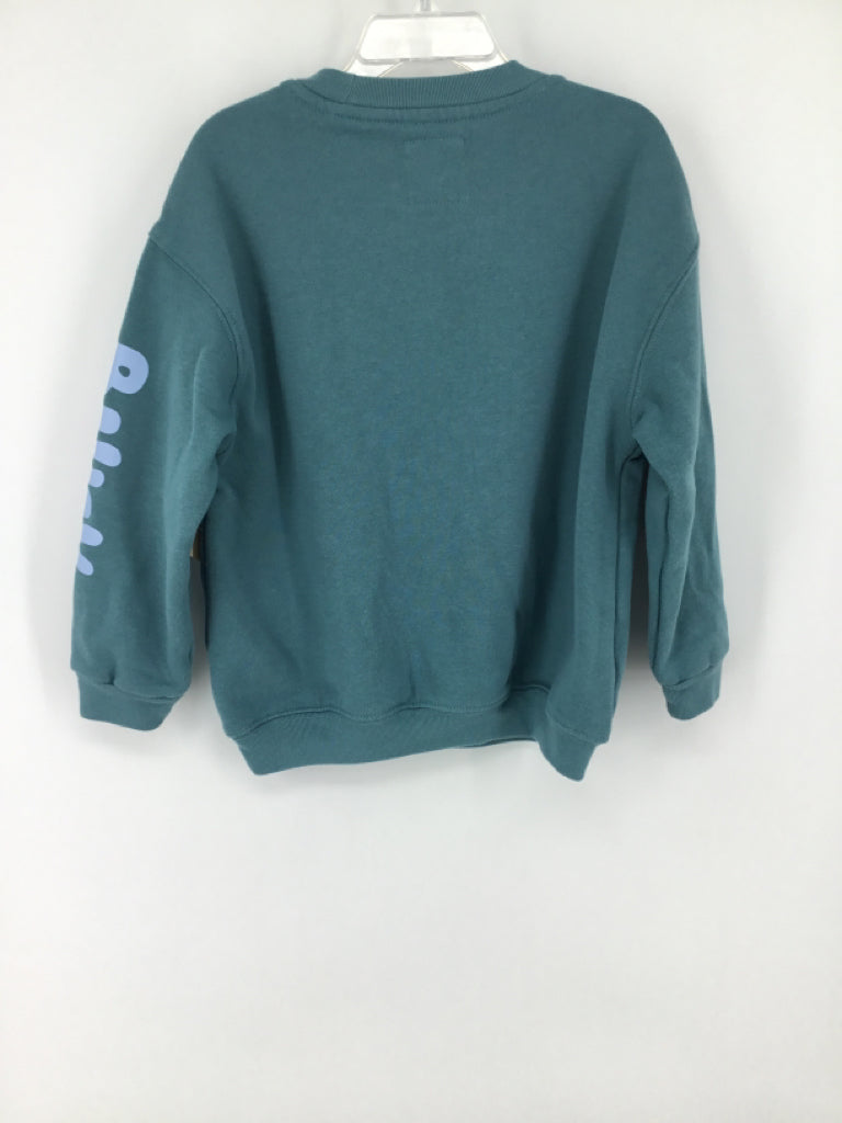 Baby Gap Child Size 5 Teal Character Sweatshirt - boys