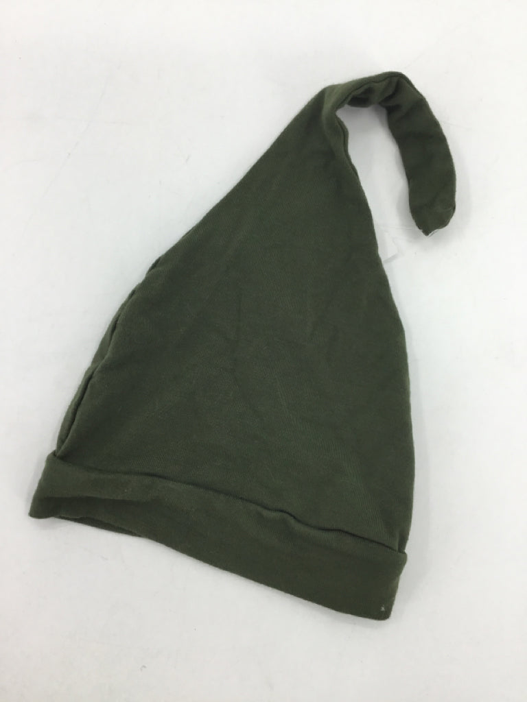 brandless Child Size Infant Green Solid Hats - boys