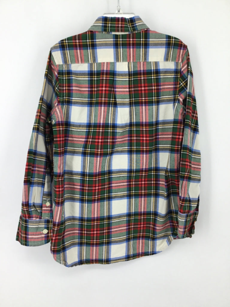 Gap Kids Child Size 6 Multi-Color Plaid Shirt - boys