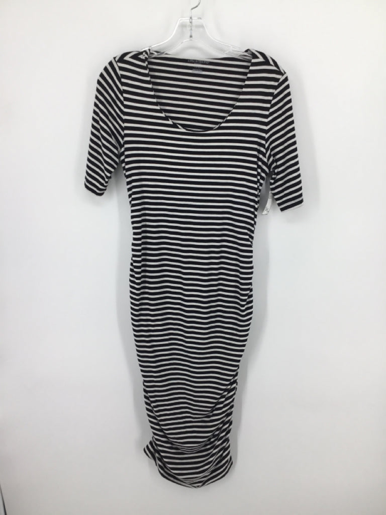 A Pea In The Pod Size M Cotton Blend Dress - Maternity