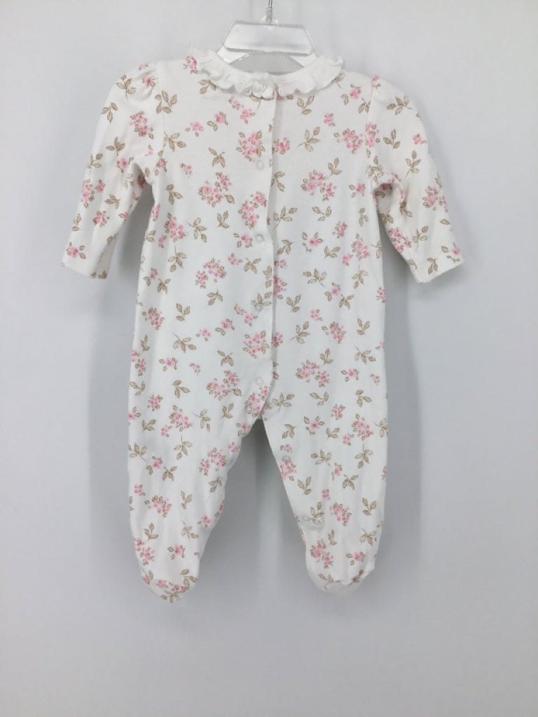 Little Me Child Size 6 Months White Outfit - girls