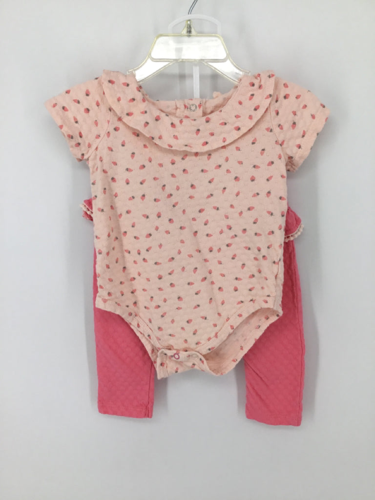 Jessica Simpson Child Size 6-9 Months Pink Outfit - girls