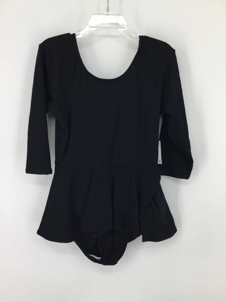 Girls in Motion Child Size 8 Black Dance - girls