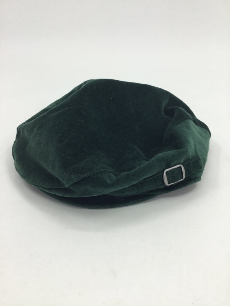 Janie and Jack Child Size 2 Green Solid Hats - boys