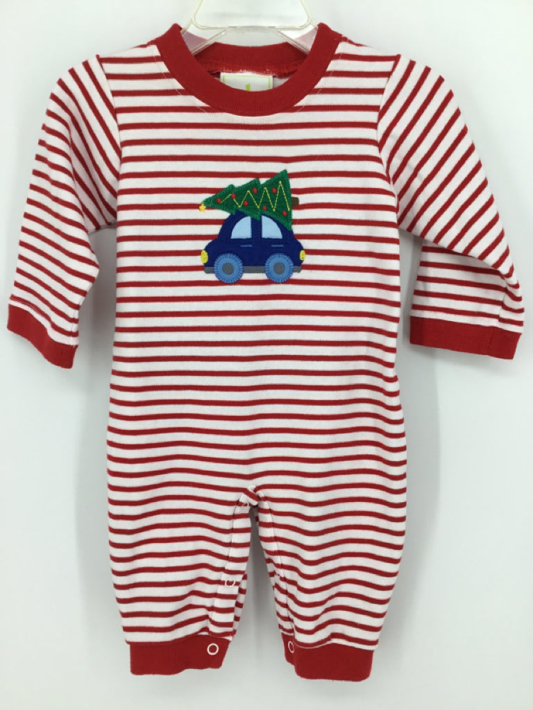 Zuccini Kids Child Size 3 Months Red Christmas Outfit