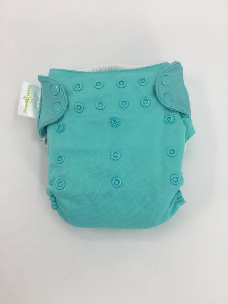 Bum Genius Child Size One Size Blue Solid Pocket Cloth Diaper