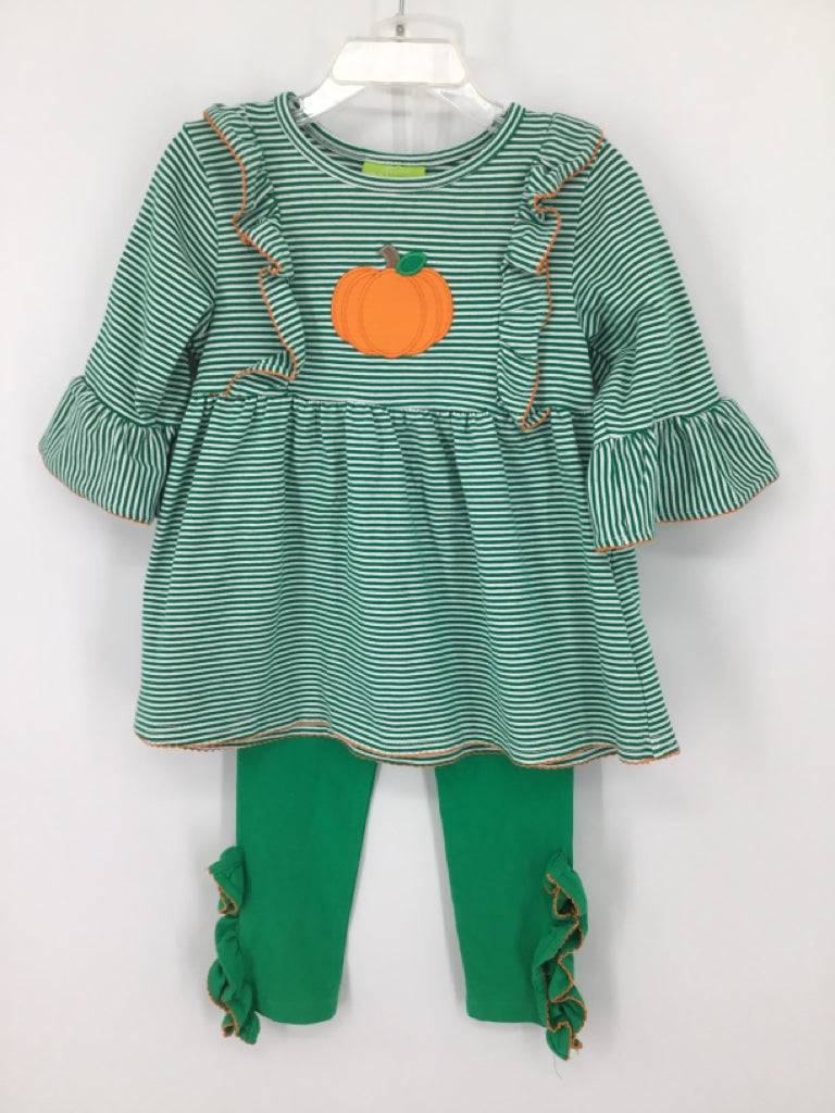 Classic Whimsey Child Size 3 Green Halloween Outfit