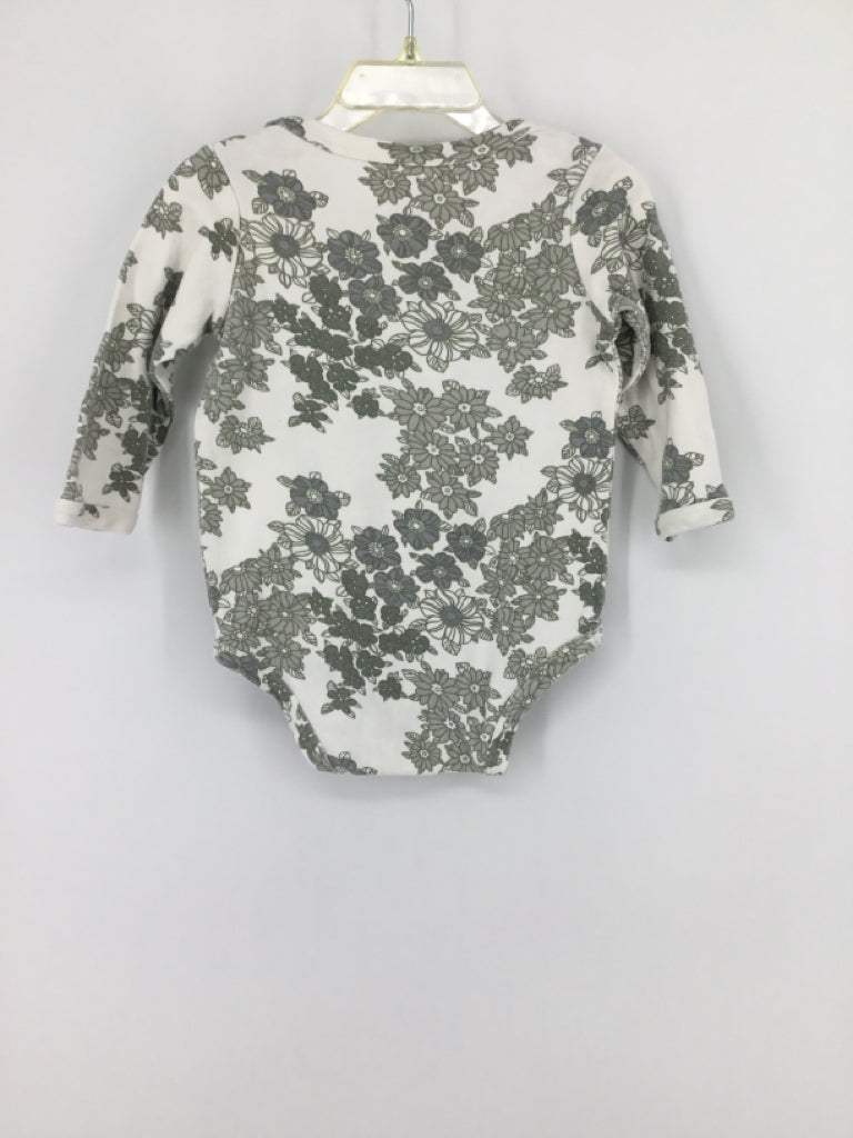 Kate Quinn Organics Child Size 12-18 Months Gray Onesie