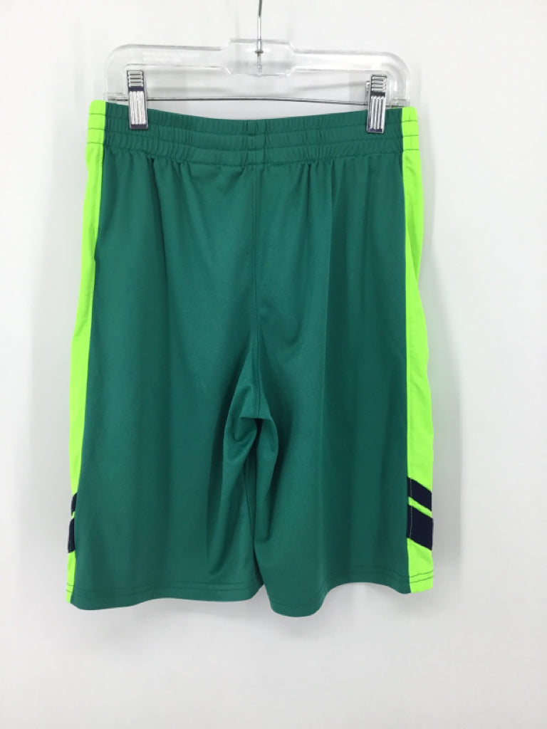 Lands' End Child Size 10 Green Solid Shorts - boys