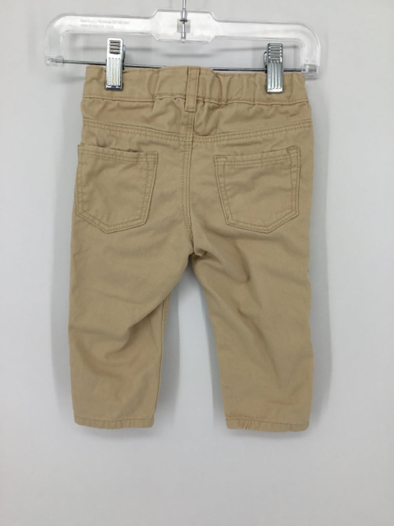 H & M Child Size 12 Months Tan Solid Pants - boys