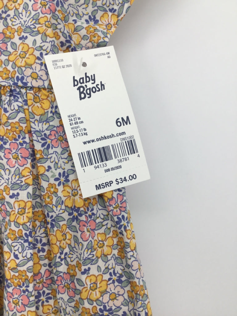 baby B'gosh Child Size 6 Months Yellow Dress - girls