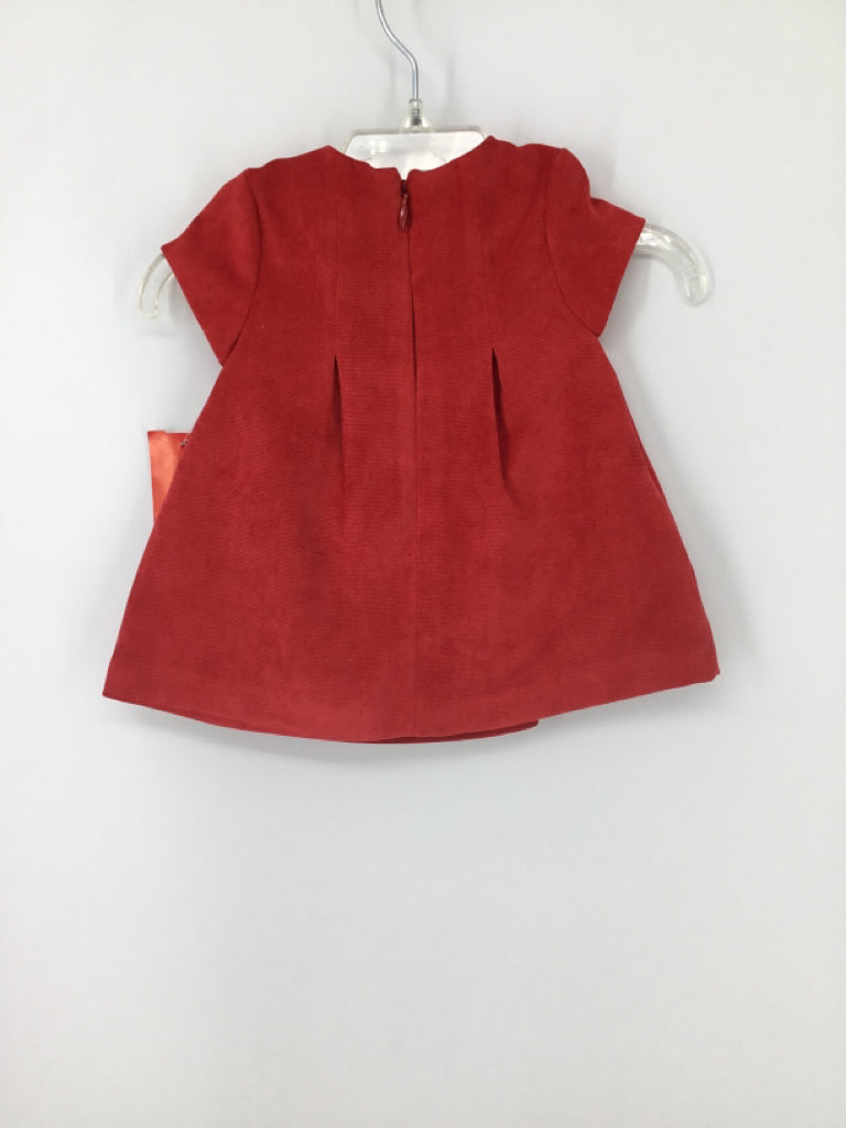 Mayoral Child Size Newborn Red Dress - girls
