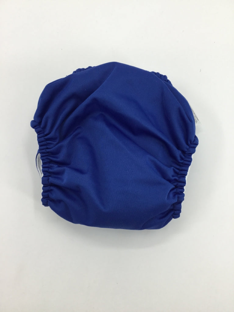 Bum Genius Child Size One Size Blue Solid Pocket Cloth Diaper