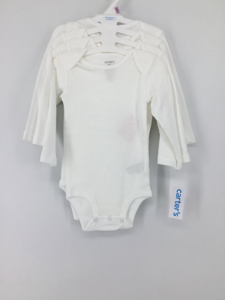 Carter's Child Size 9 Months White Onesie