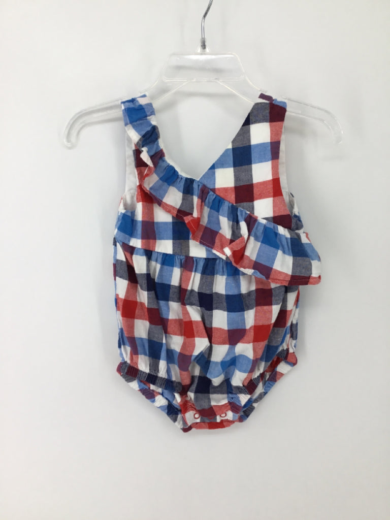 Cat & Jack Child Size 12 Blue Stars & Stripes Outfit