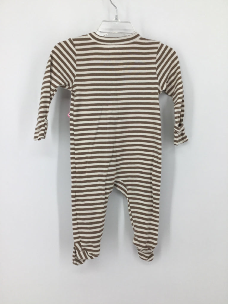 Old Navy Child Size 6-9 Months Tan Sleepers