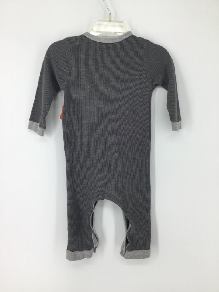 7 for all Mankind Child Size 6-9 Months Gray Solid Outfit - boys