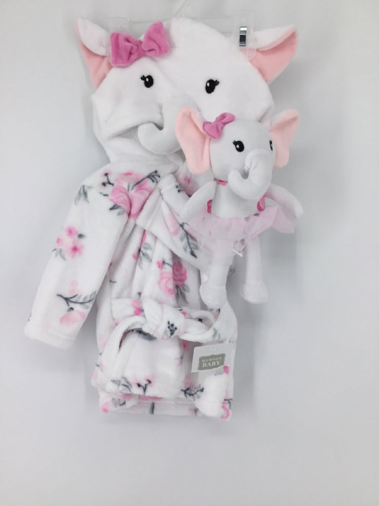 HB Child Size 0-9 Months White Robe