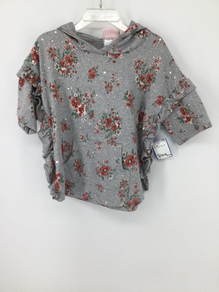 Little Lass Child Size 5 Gray Shirt - girls