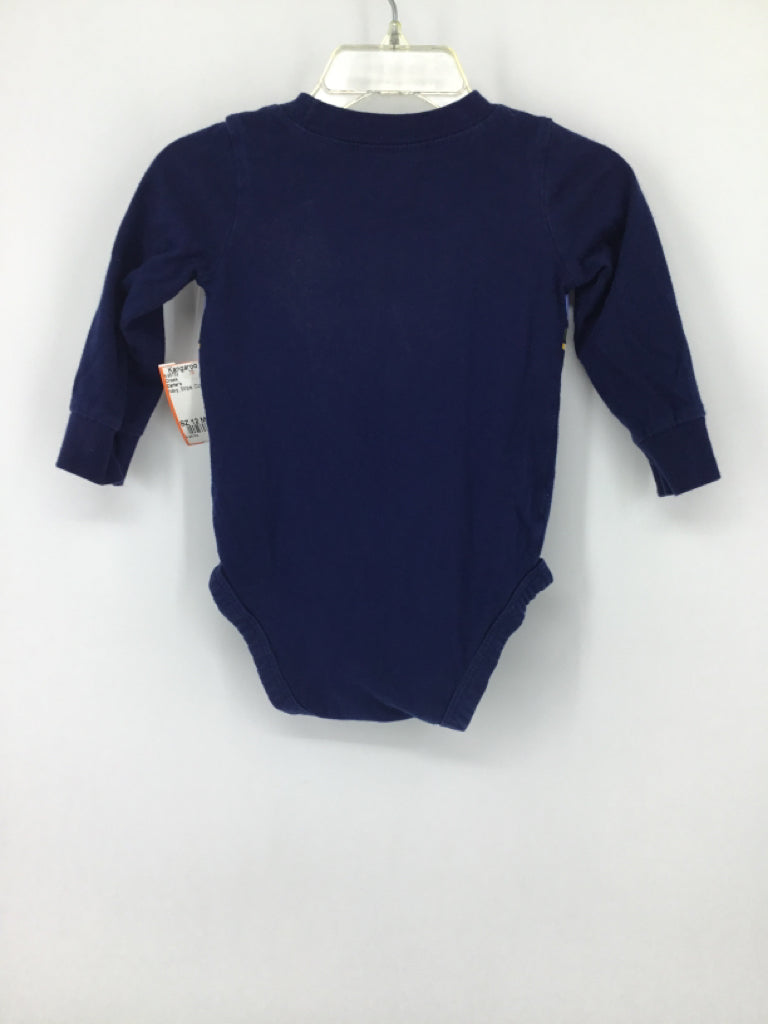 Carter's Child Size 12 Months Navy Onesie