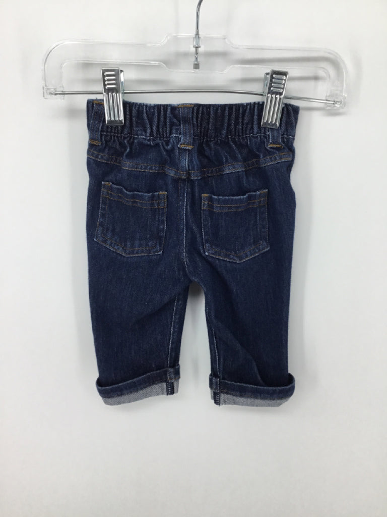 Cat & Jack Child Size Newborn Blue Solid Jeans - boys