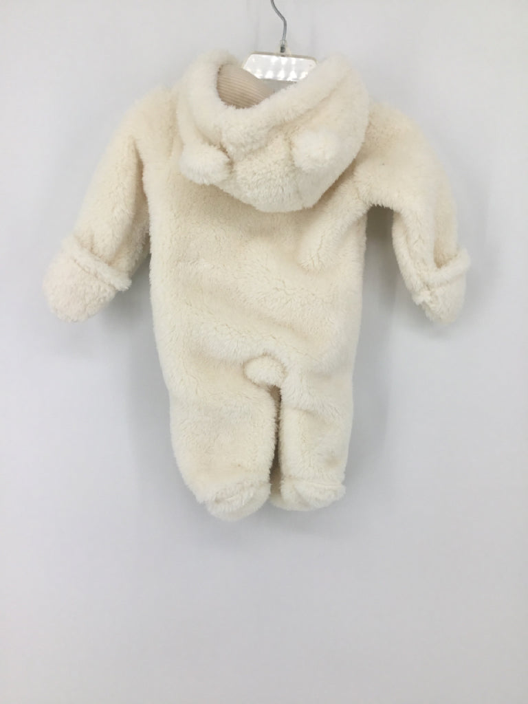 Carter's Child Size Newborn White Solid Outerwear - boys