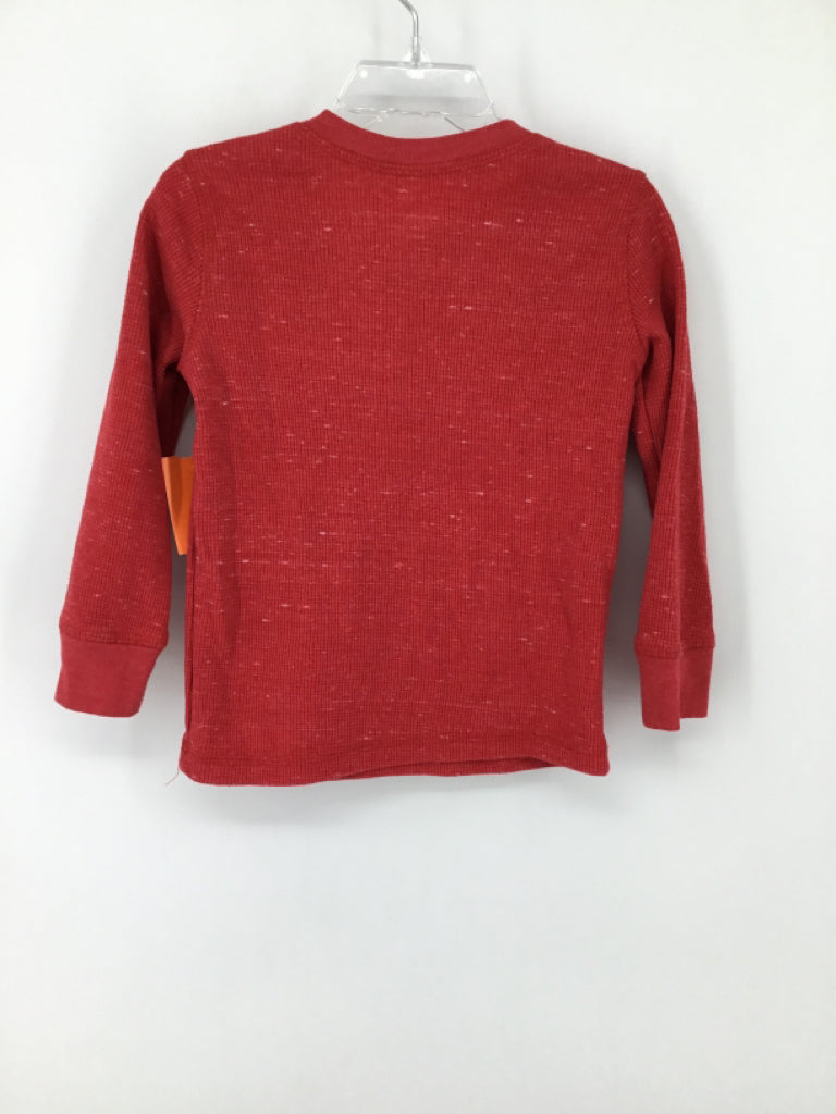 jumping beans Child Size 2 Red Marbled Shirt - boys