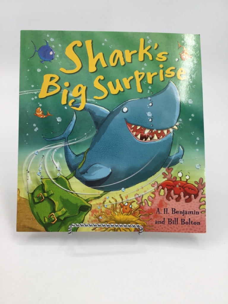 Shark's Big Surprise Paper Back Book