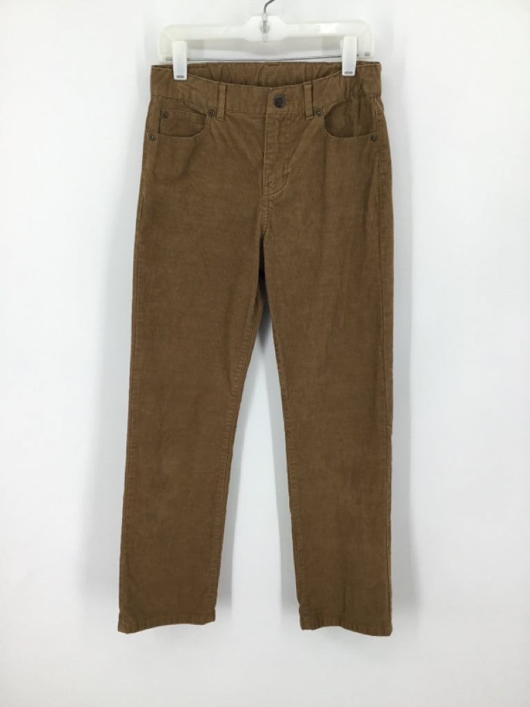 Janie and Jack Child Size 12 Tan Solid Pants - boys