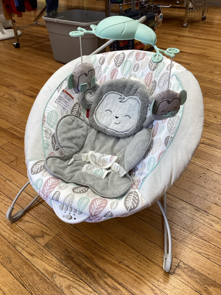 Fisher-Price Snugamonkey Deluxe Vibrating Bouncer