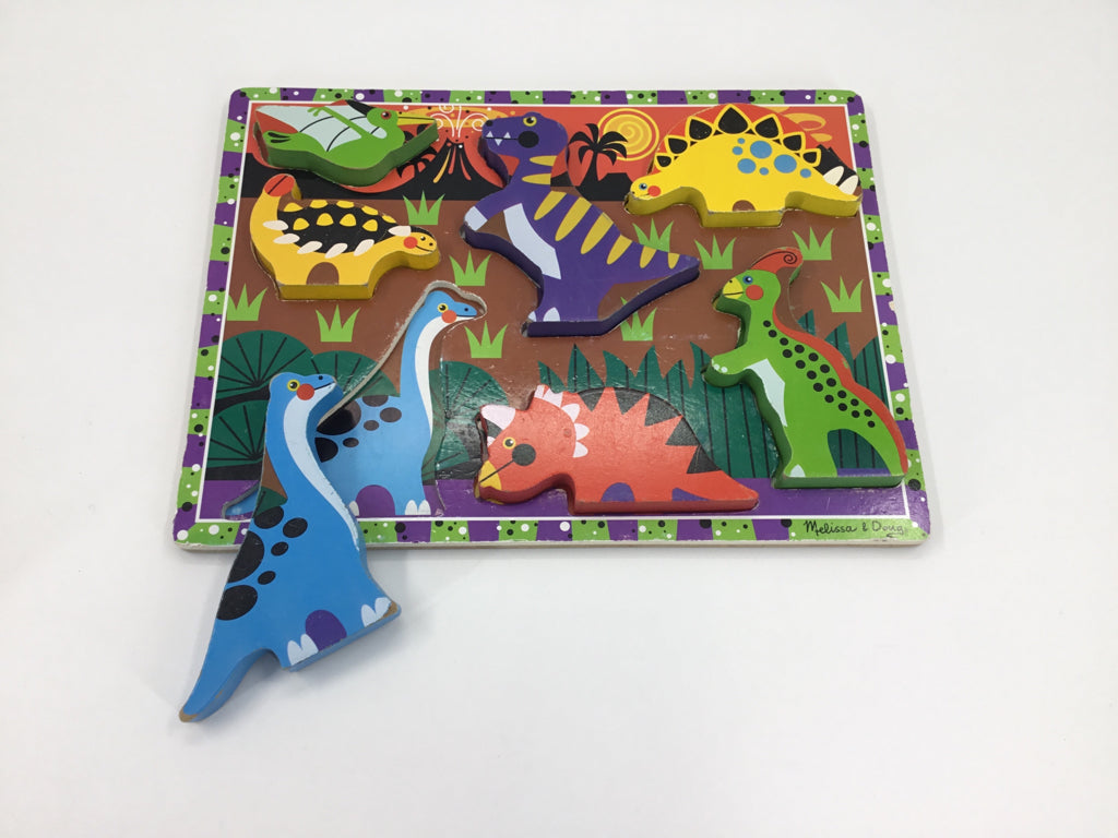 Melissa & Doug Dinosaur Chunky Puzzle