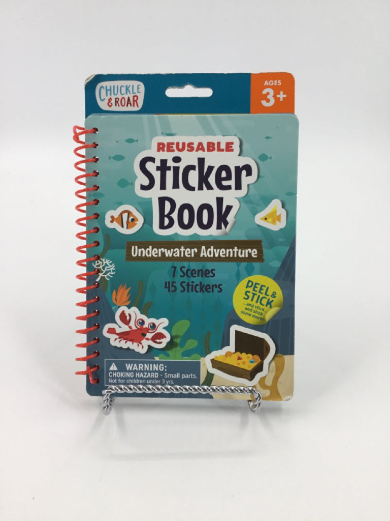 Chuckle & Roar Reusable Sticker Book - Underwater Adventure